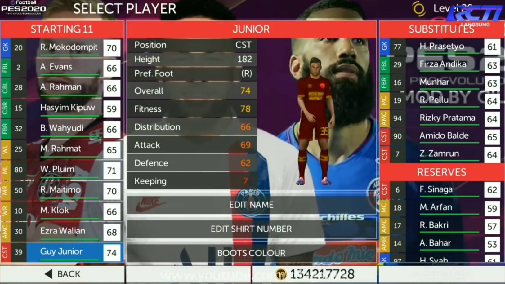 FTS Mod PES 2020 Shopee Liga 1 Indonesia & Liga Top Eropa