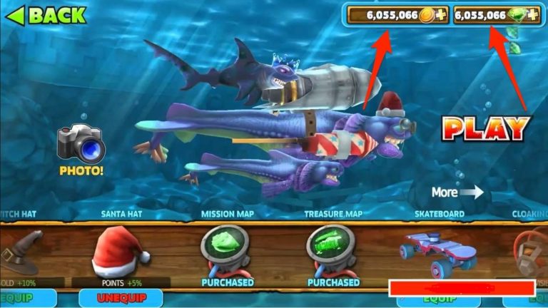 game hungry shark evolution mod