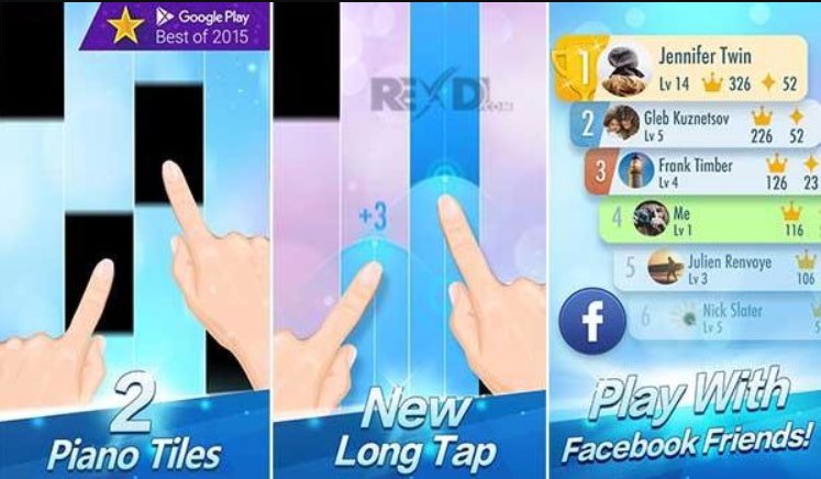 Download Piano Tiles 2 v3.1.0.1021 Mega MOD Apk Gratis